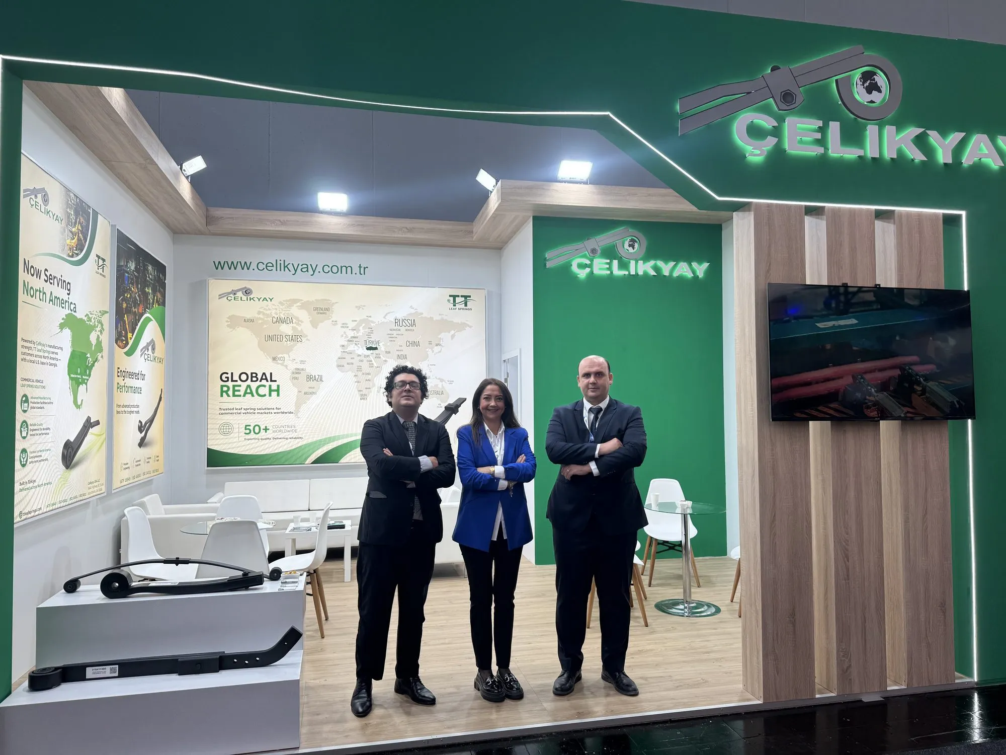 Команда Çelikyay на стенде IAA Transportation 2026