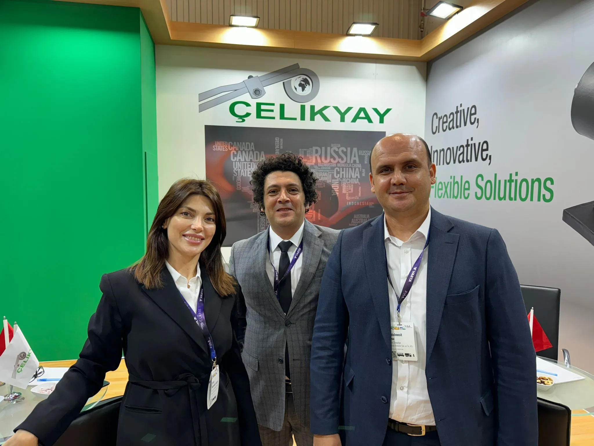 Команда Çelikyay на стенде IAA Transportation 2024